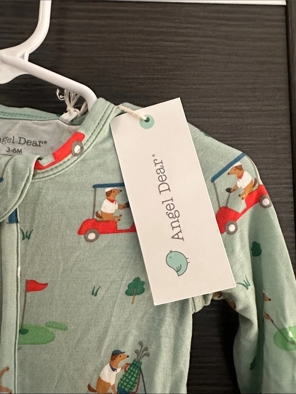 Angel Dear Golf Caddy Footie Pajama